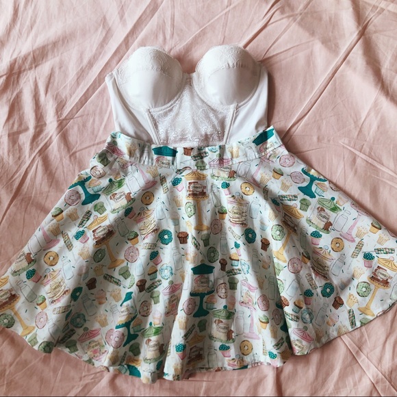 Modcloth Dresses & Skirts - Sweet Tooth Circle Skirt 🍩